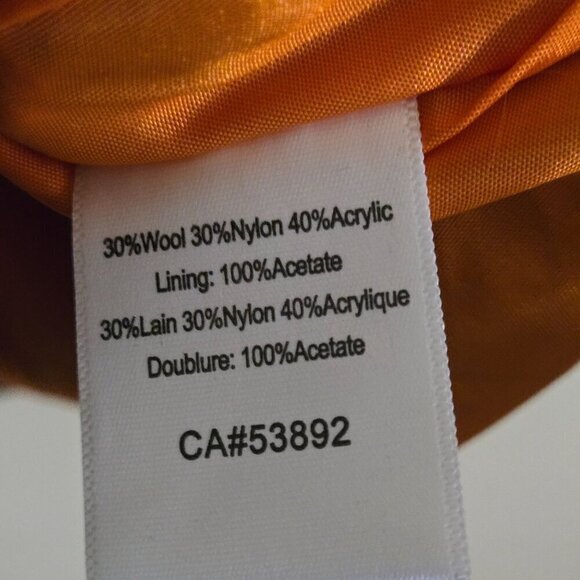 Icelandic Wool Blend Chunky Knit Mock Neck Full Zip Fully Lined Vest Size L - Picture 5 of 5